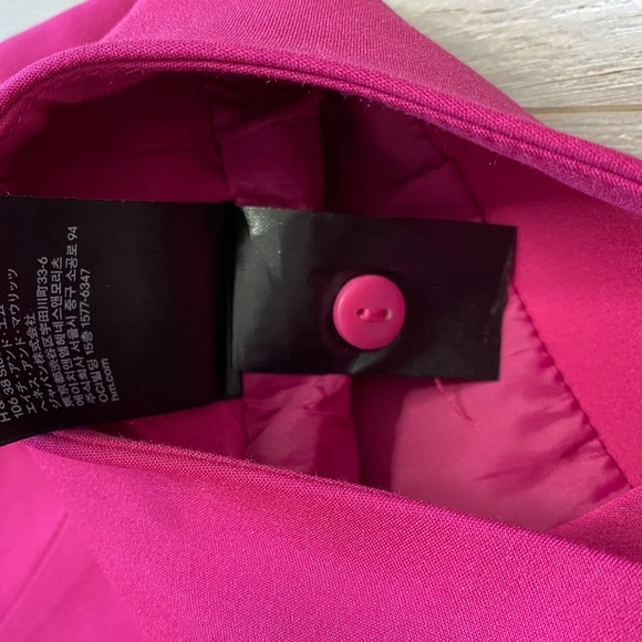 3/$30 😍 H&M Size XS Hot Pink Fuschia 19” Pencil Skirt ft. Concealed Back Zip - Picture 8 of 8